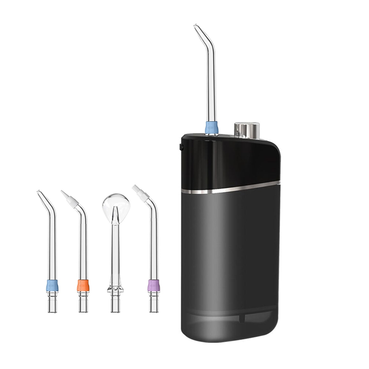 Dental Flosser Teeth Pick: Portable Cordless Oral Irrigator 200ML Rechargeable Travel Irrigation Cleaner Waterproof Electric Waterflosser Flossing Machine for Teeth Cleaning