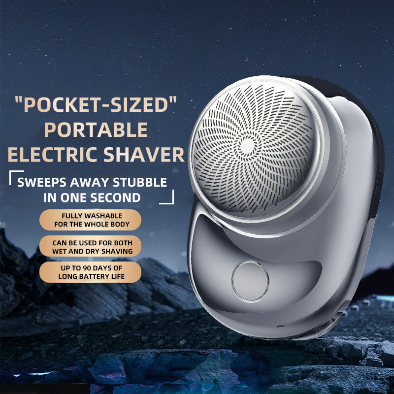 2024 New Mini Shaver For Men, With Type-C Charging Support, Convenient For Home And Travel, One-Button Operation.