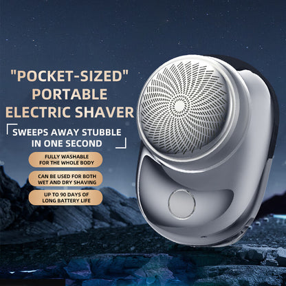 2024 New Mini Shaver For Men, With Type-C Charging Support, Convenient For Home And Travel, One-Button Operation.